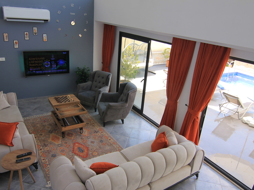  gece  -  Kasım
  | Kalkan İncebel'de Jakuzili Muhafazakar Villa: Doğa İçinde Huzurlu Tatil